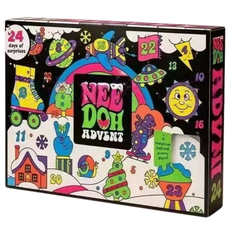 2026 New NeeDoh Christmas Adve - огляд і ціна Advent Calendar Gift