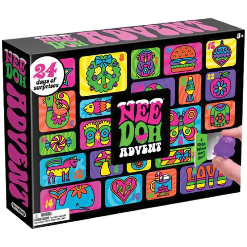 2026 NeeDoh Advent Calendar Gi - огляд і ціна Advent Calendar Gift