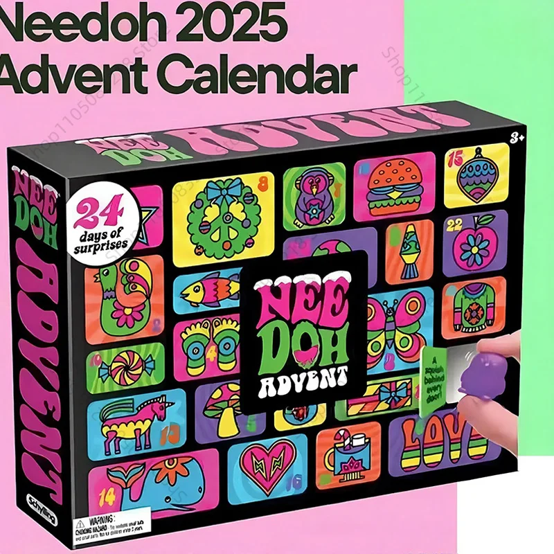 2026 NeeDoh Advent Calendar Gi - огляд і ціна Advent Calendar Gift
