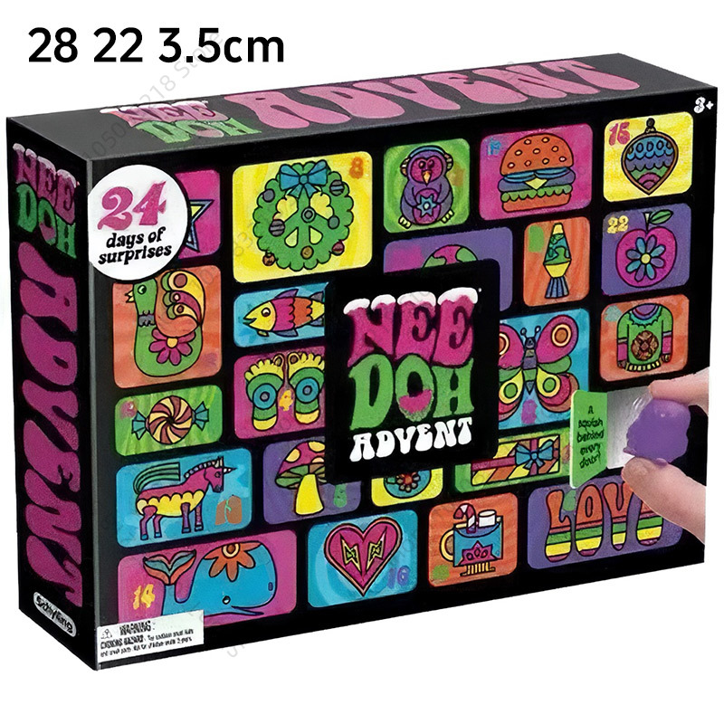 2026 NeeDoh Advent Calendar Gi - огляд і ціна Advent Calendar Gift