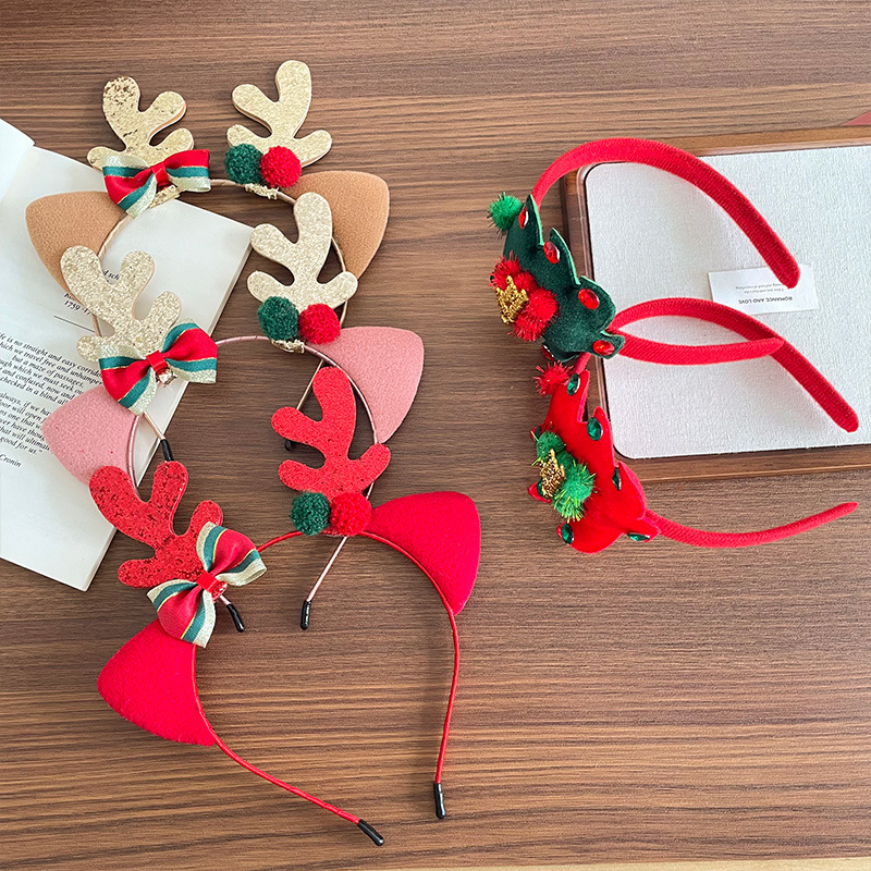 Headband Plush Reindeer Antler - огляд і ціна Reindeer Antlers Headband