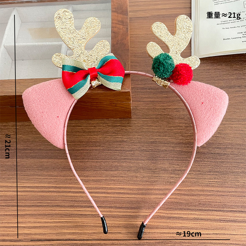 Headband Plush Reindeer Antler - огляд і ціна Reindeer Antlers Headband