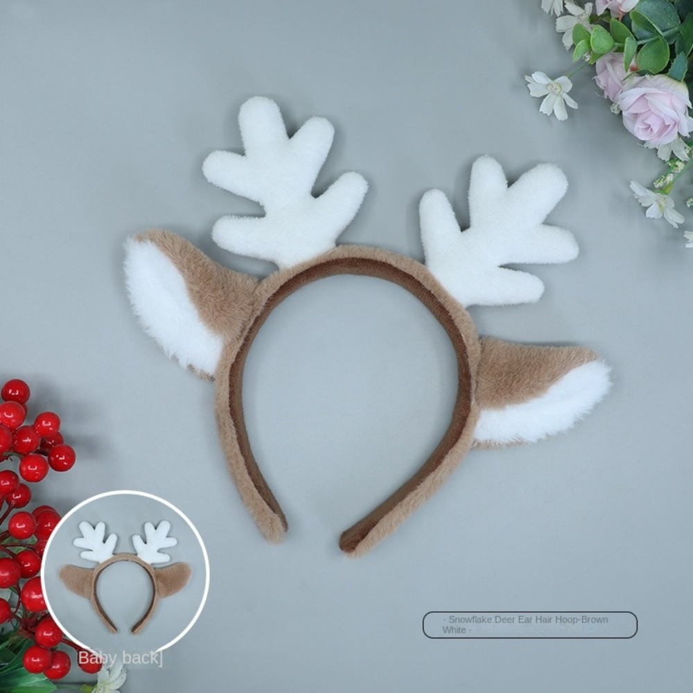 Soft Christmas Headband Fluffy - огляд і ціна Reindeer Antlers Headband