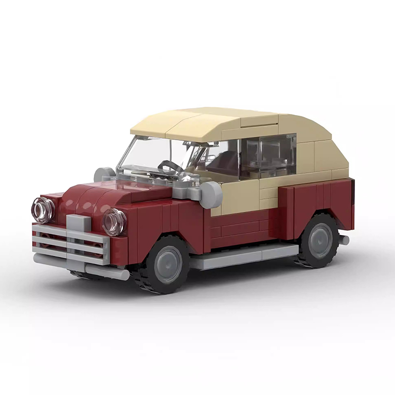 MOC City Mini Car Tractor Snow - огляд і ціна Lego Set Creator