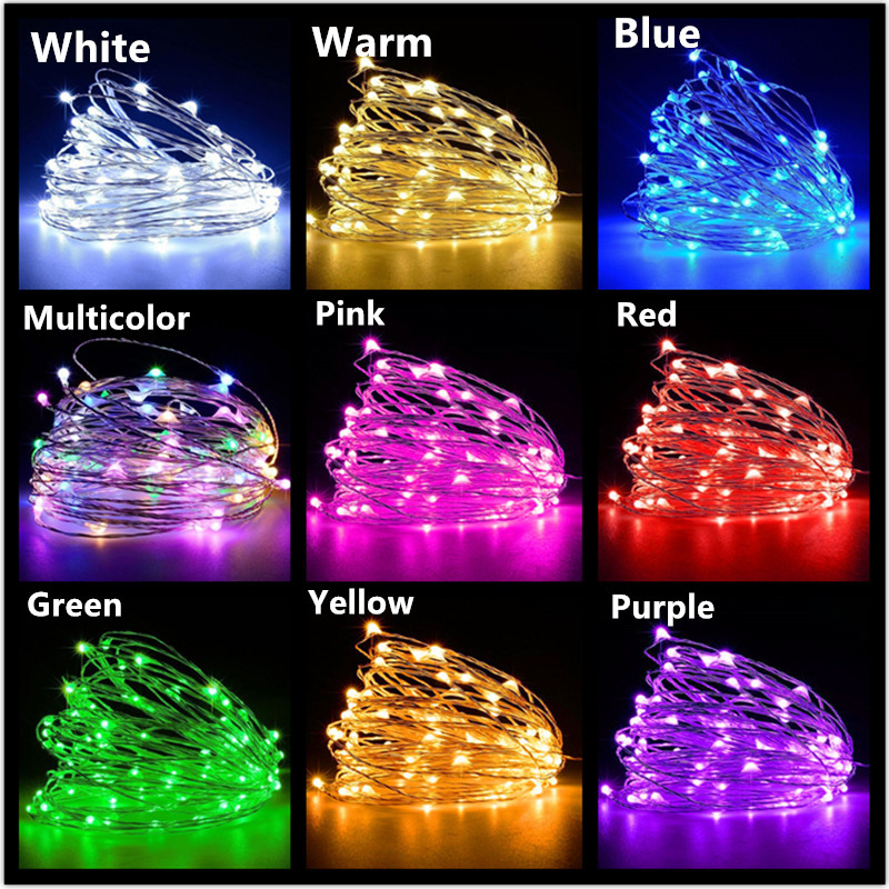 10M 5M 3M 2M Copper Wire LED T - огляд і ціна Led Fairy String Lights