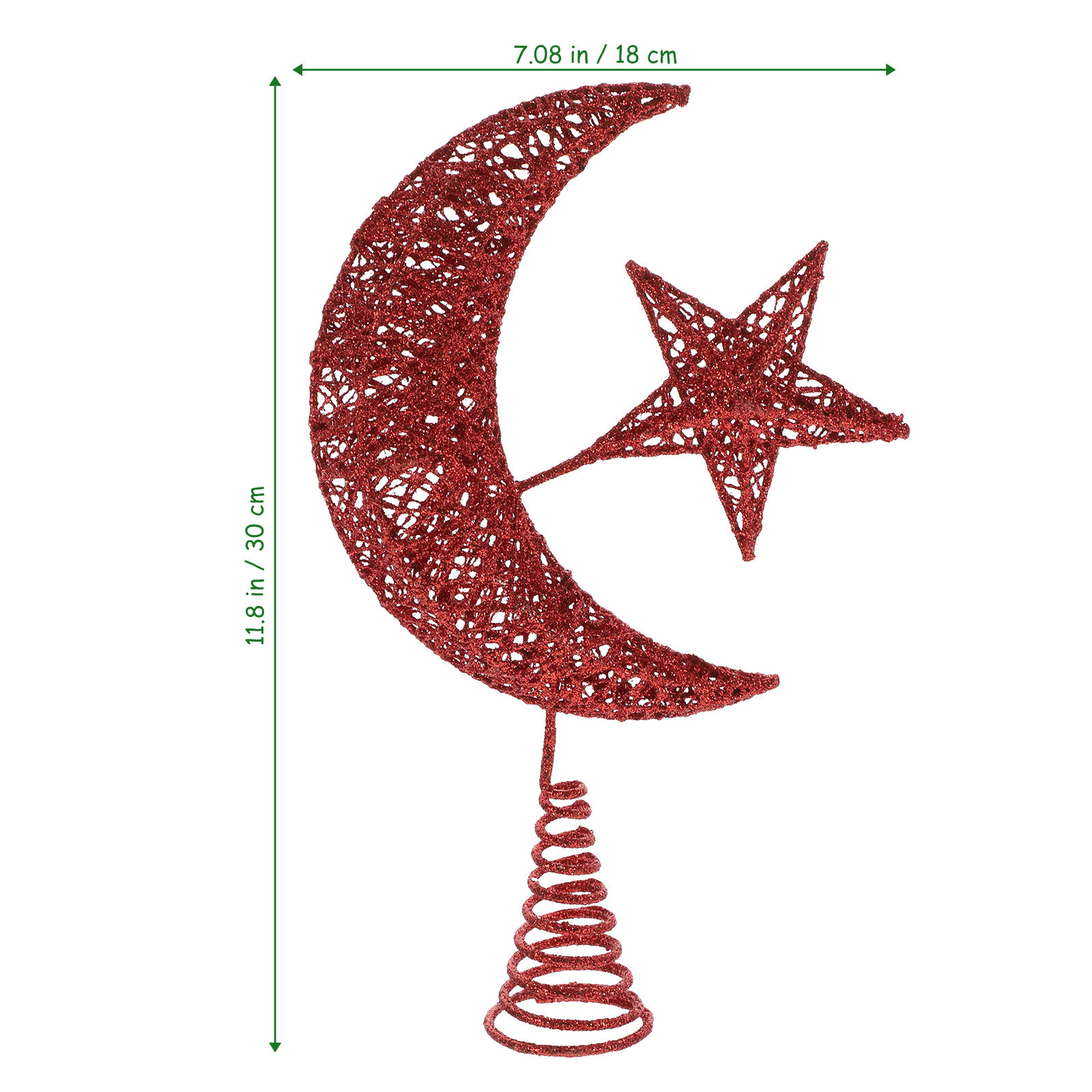 Festive Christmas Star Moon Tr - огляд і ціна Star Tree Topper