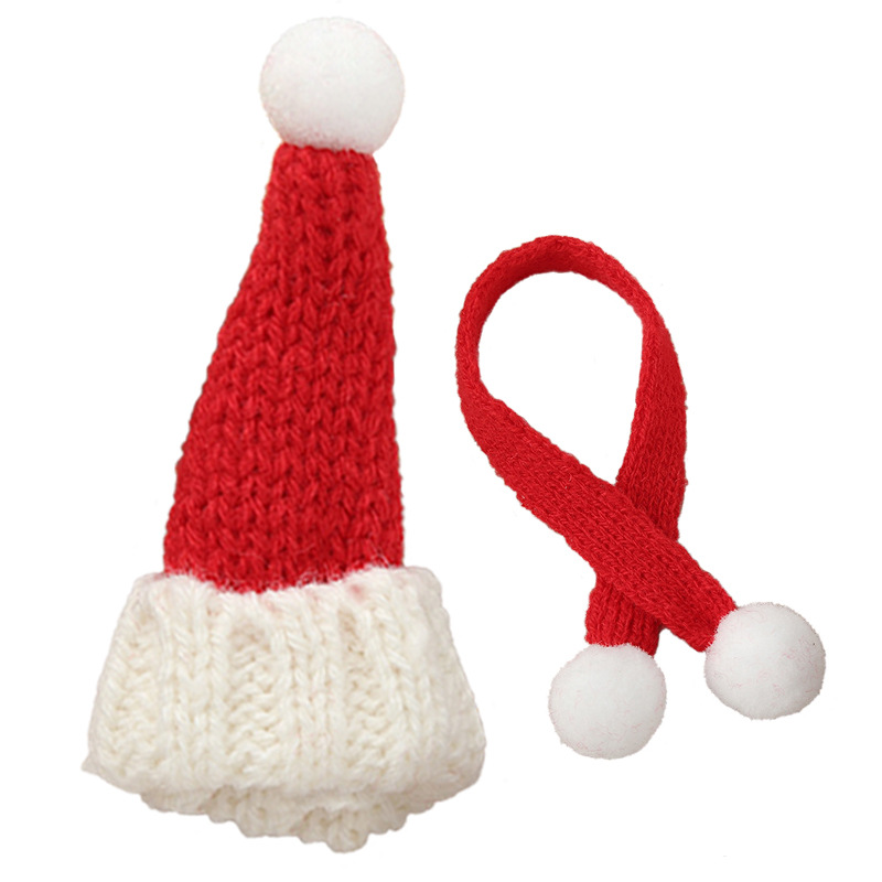 Lovely Doll Scarf Hat Mini Chr - огляд і ціна Santa Hat Plush
