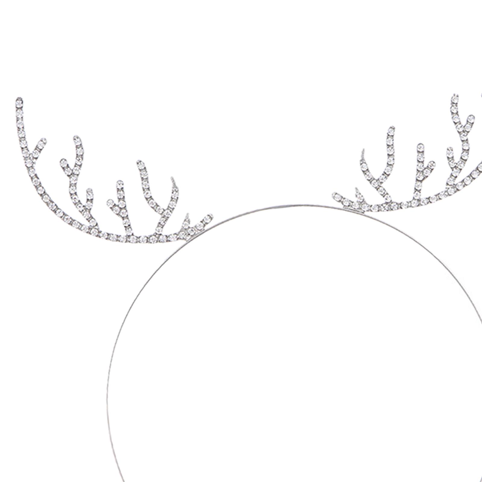 Rhinestone Headbands Tiara Ant - огляд і ціна Reindeer Antlers Headband