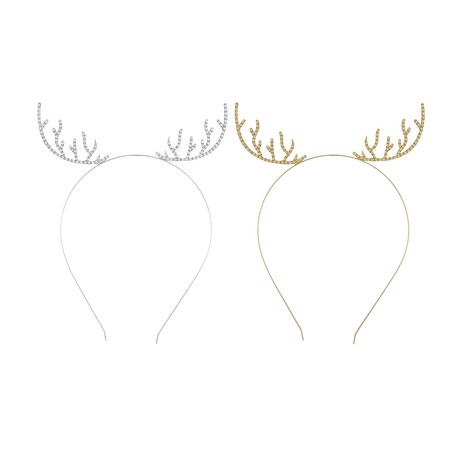 Rhinestone Headbands Tiara Ant - огляд і ціна Reindeer Antlers Headband