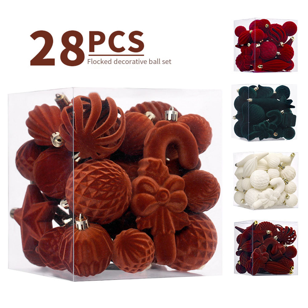  28PCS Christmas Balls Christ - огляд і ціна Ornament Ball Set