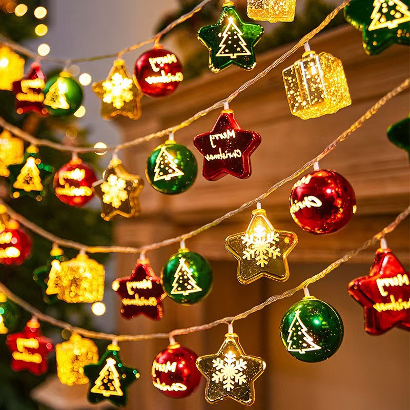 1.5M Christmas Ball Star LED S - огляд і ціна Led Fairy String Lights