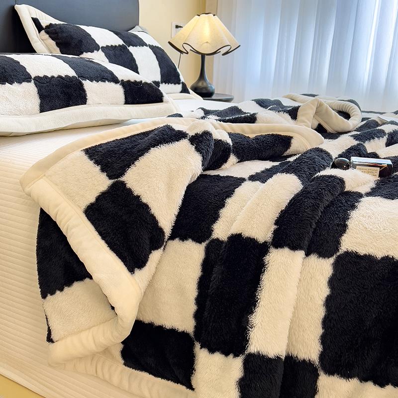 Winter Warm Flannel Throw Blan - огляд і ціна Christmas Throw Blanket
