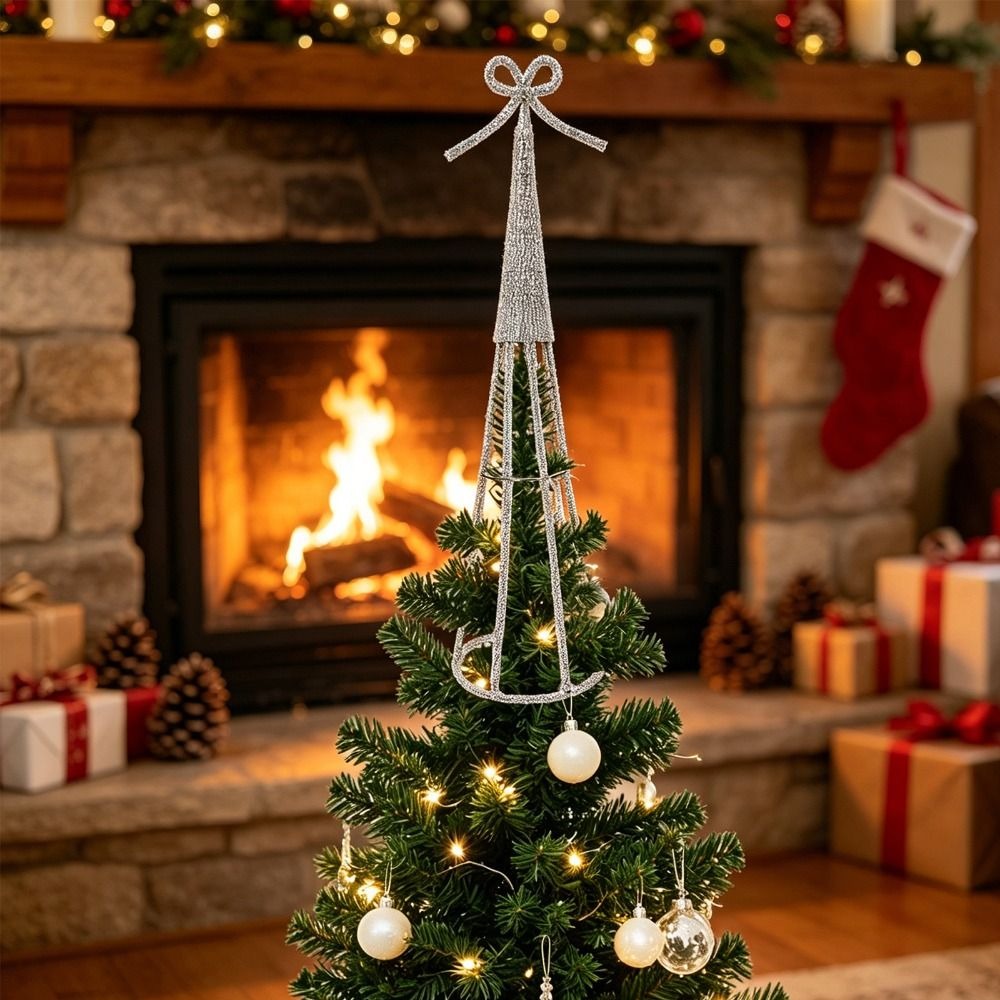 Wrought Iron Christmas Tree To - огляд і ціна Star Tree Topper