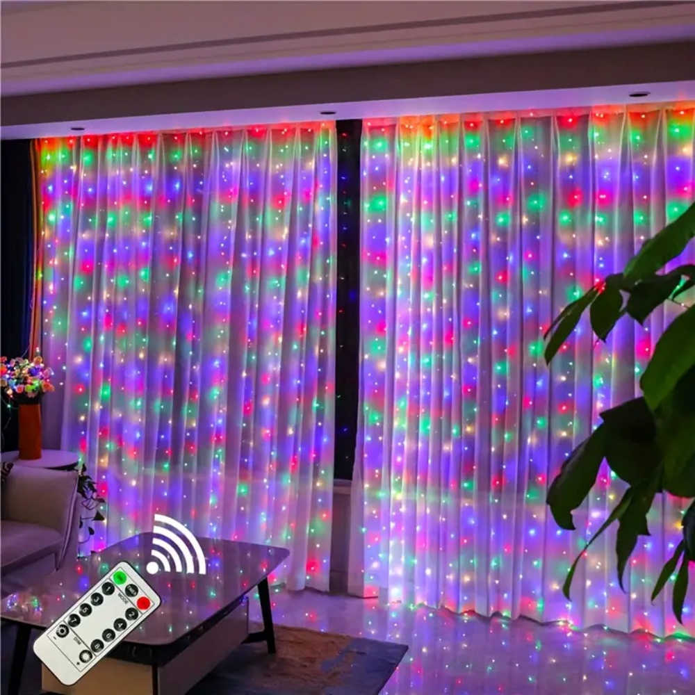 LED Curtain String Lights Garl - огляд і ціна Led Fairy String Lights