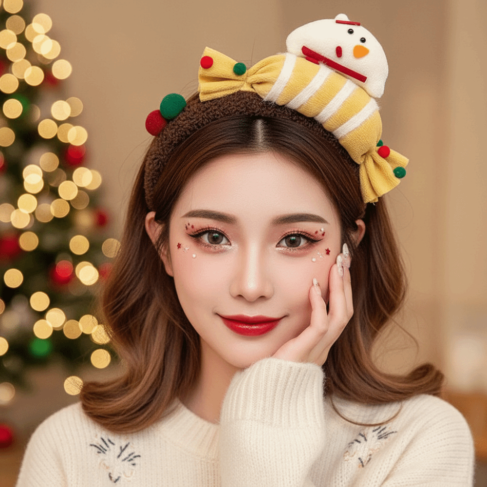 Plush Texture Christmas Headba - огляд і ціна Reindeer Antlers Headband