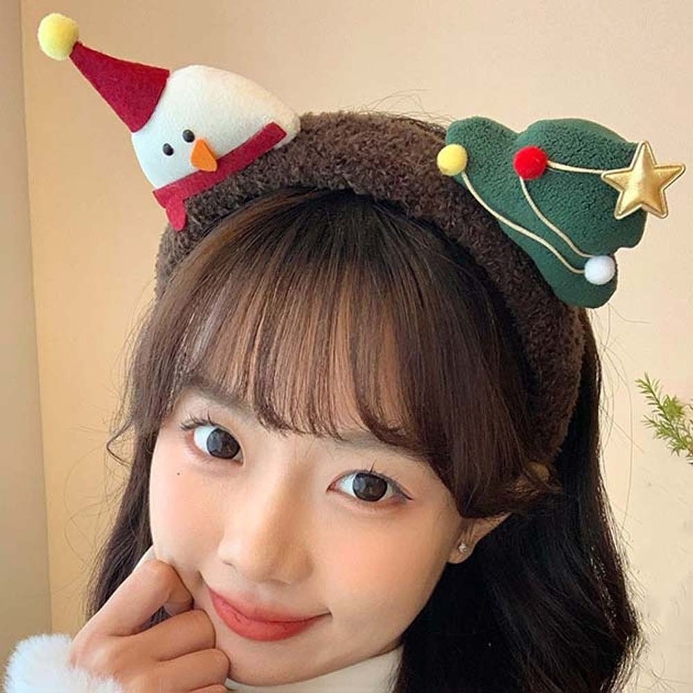 Plush Texture Christmas Headba - огляд і ціна Reindeer Antlers Headband