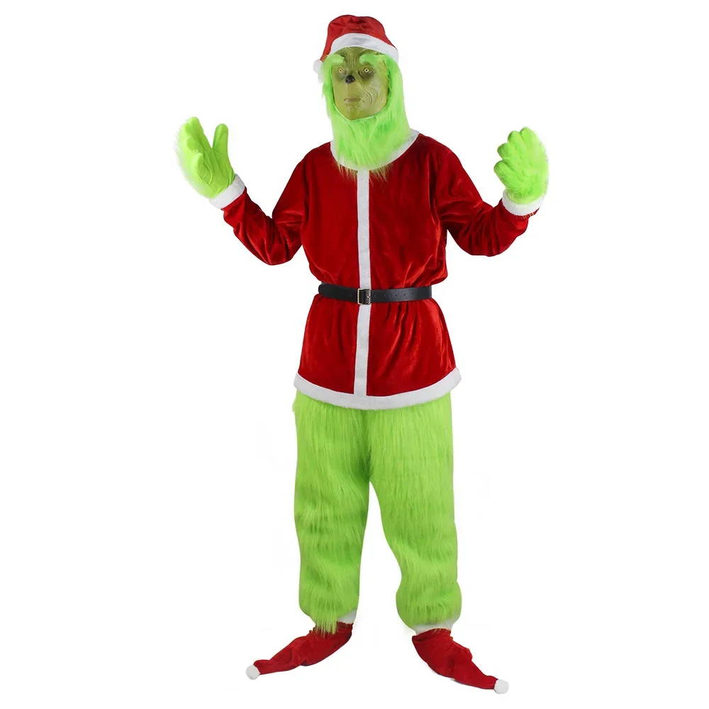 2026Cosplay Costumes Green Thi - огляд і ціна Santa Hat Plush