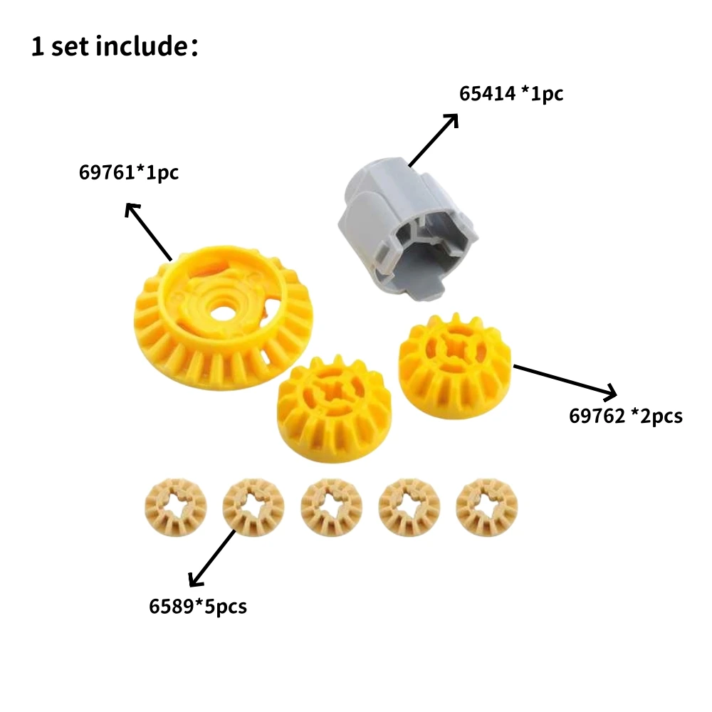 65414 69761 69762 6589 MOC Dif - огляд і ціна Lego Set Technic