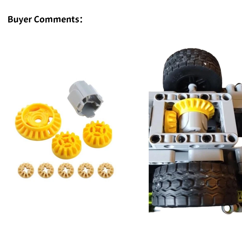 65414 69761 69762 6589 MOC Dif - огляд і ціна Lego Set Technic