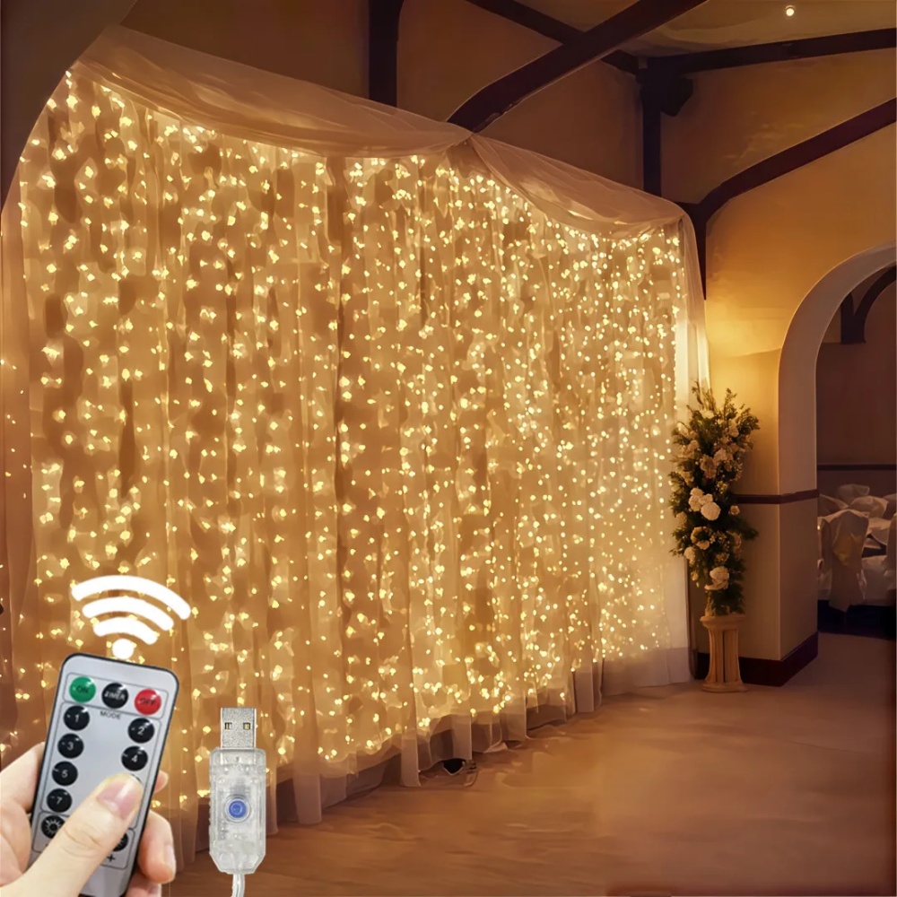 3/6m LED Curtain String Lights - огляд і ціна Led Fairy String Lights