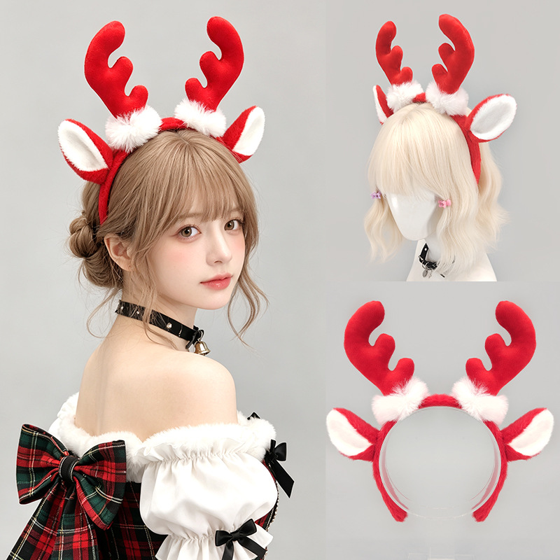 Headband Furry Reindeer Antler - огляд і ціна Reindeer Antlers Headband