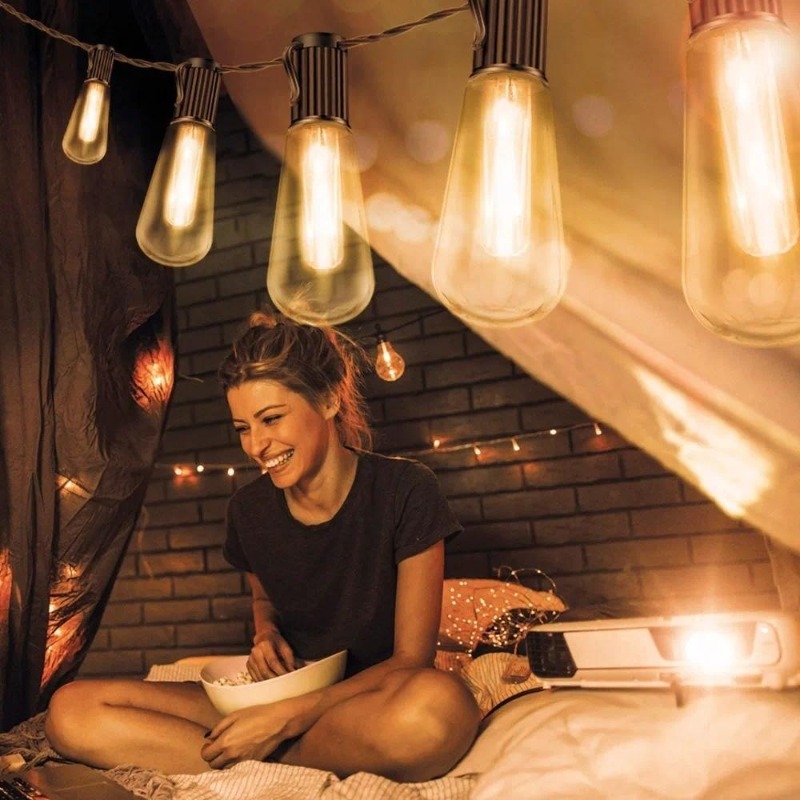 Outdoor Solar LED Papaya Fairy - огляд і ціна Led Fairy String Lights