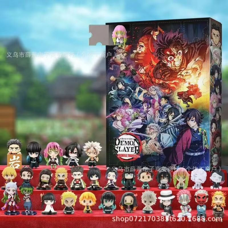 New Anime Demon Slayer Christm - огляд і ціна Advent Calendar Gift
