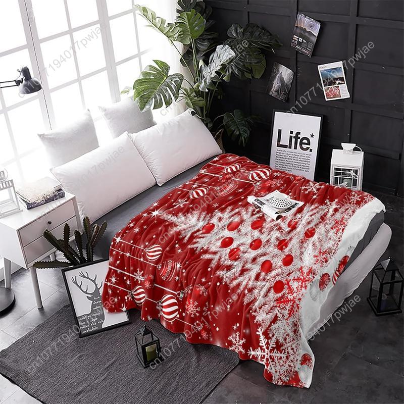 Red Christmas Throw Blankets,  - огляд і ціна Christmas Throw Blanket