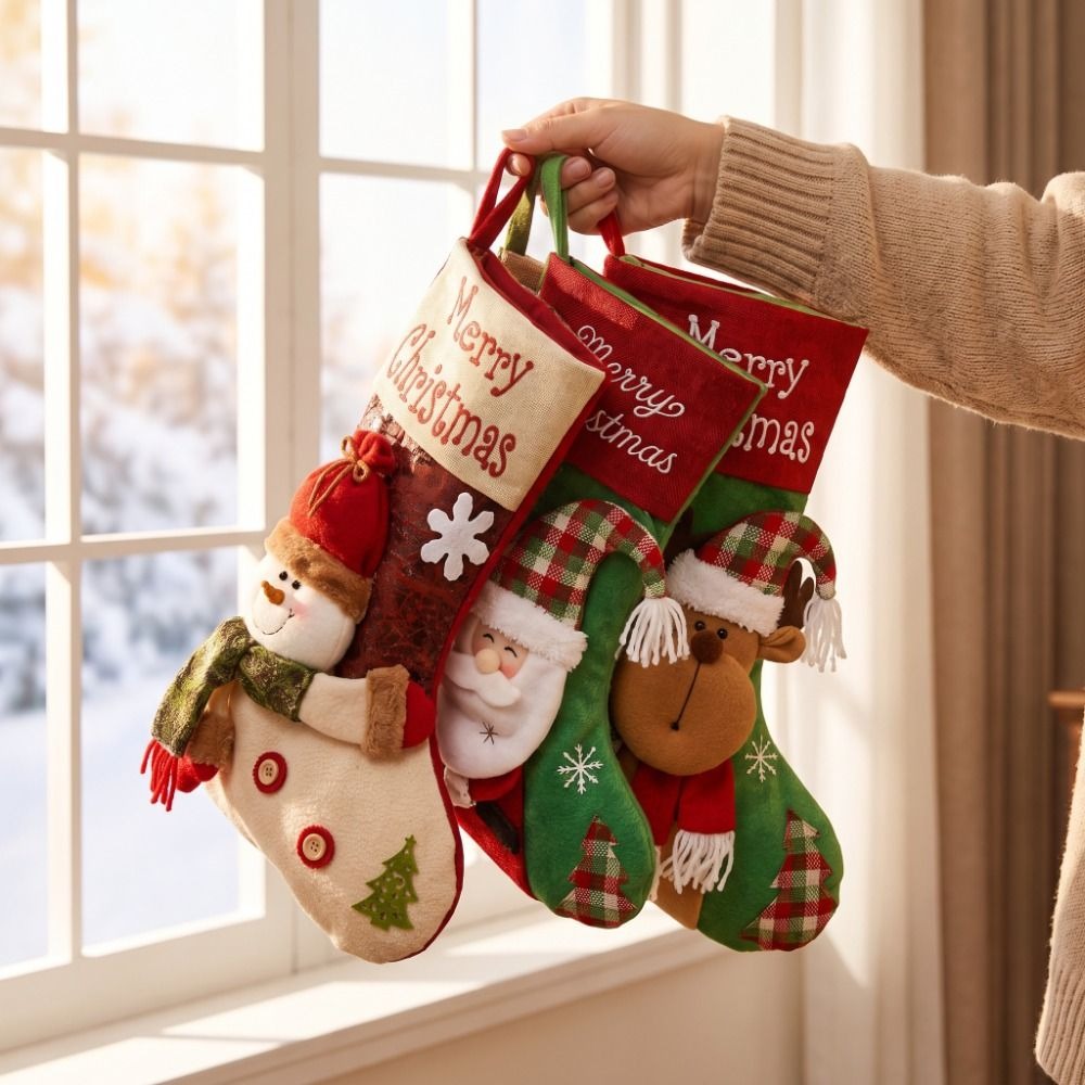 Large Capacity Christmas Stock - огляд і ціна Christmas Stocking Hanging